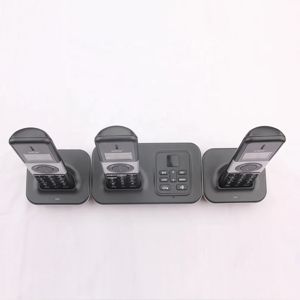 New Cordless Telephone Digital DECT Phone with TAM Office Dest D1002TAM-T