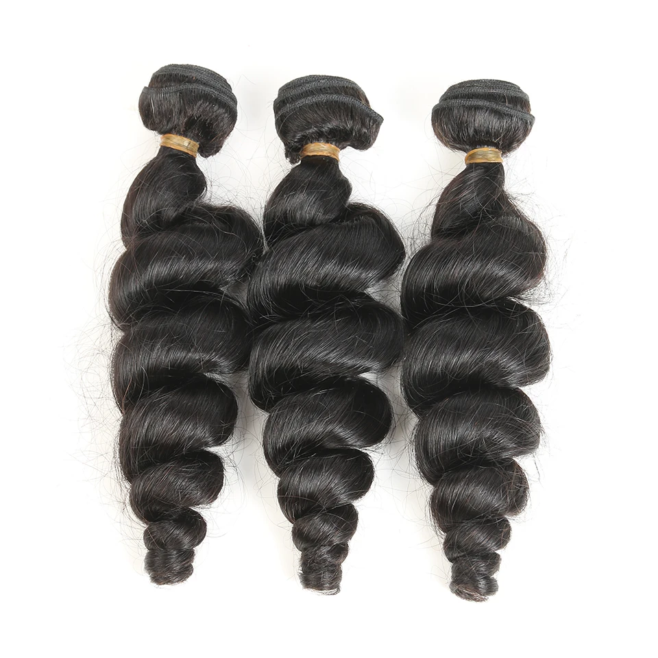 100% Virgin Human Hair Bundles Weave Vendors Remy Hair Extension Wholesale Brazilian Hair Loose Wave In China