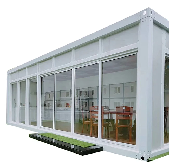 europe module prefabricated homes prefab light steel  structure easy assembled shipping container 2 bedroom house