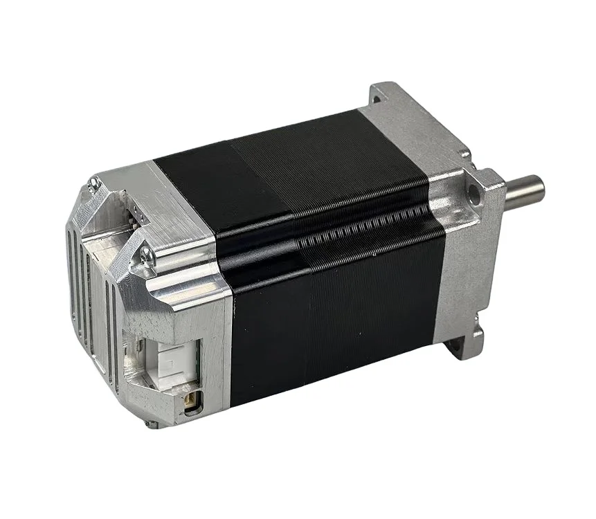 90W CNC Brushless DC Servo Motor BLM57090-1000 with Optional Integrated controller for Turning Rolls