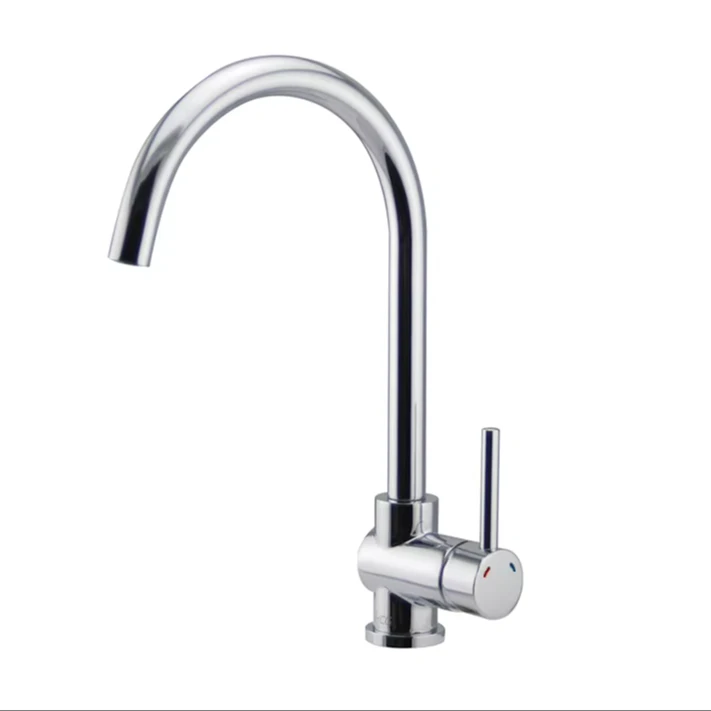 DOGO Modern 4-in-1 Kitchen Faucet Solid Brass 4-Way Mixer Tap Chrome Finish Sparkling Water Osmosis Filter Ceramic Valve Core