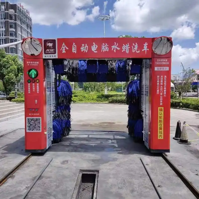 Best quality 5 brush rollover car wash machine fully automatic system/car washing equipment for car wash station