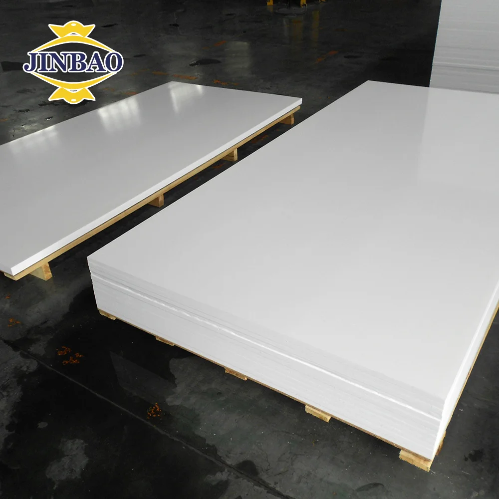 JINBAO Китай 1220x2440 48*96 белый Форекс foamex рекламный материал 3 мм 5 мм 6 мм жесткий пенопласт белый ПВХ лист для печати