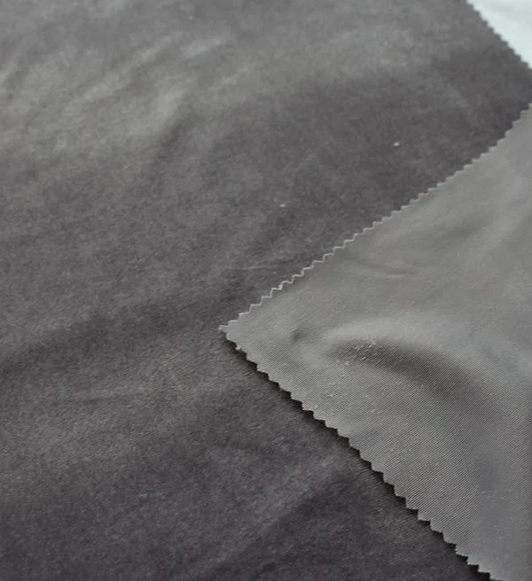 2023 hot sale polyester knitted elastic four-way stretch spandex dyed fleece fabric