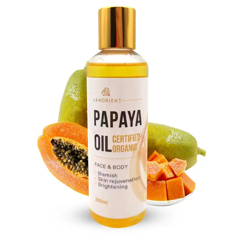 LANORIENT Natural organic papaya Oil Skin Care Moisturizing Face Moisturizing Body Massage Essential oil