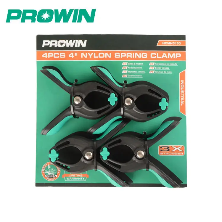 PROWIN Free Sample Money-Saving 3/4/6/8 PCS 1.5' 3' Ratcheting Spring Clamp