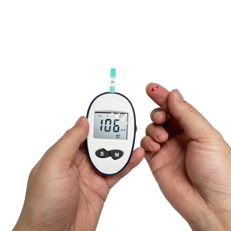 Manufacturers Top Selling Home Use Auto Code Blood Talking Glucose Meter Tracker Best Kit Smart Glucometer Monitor