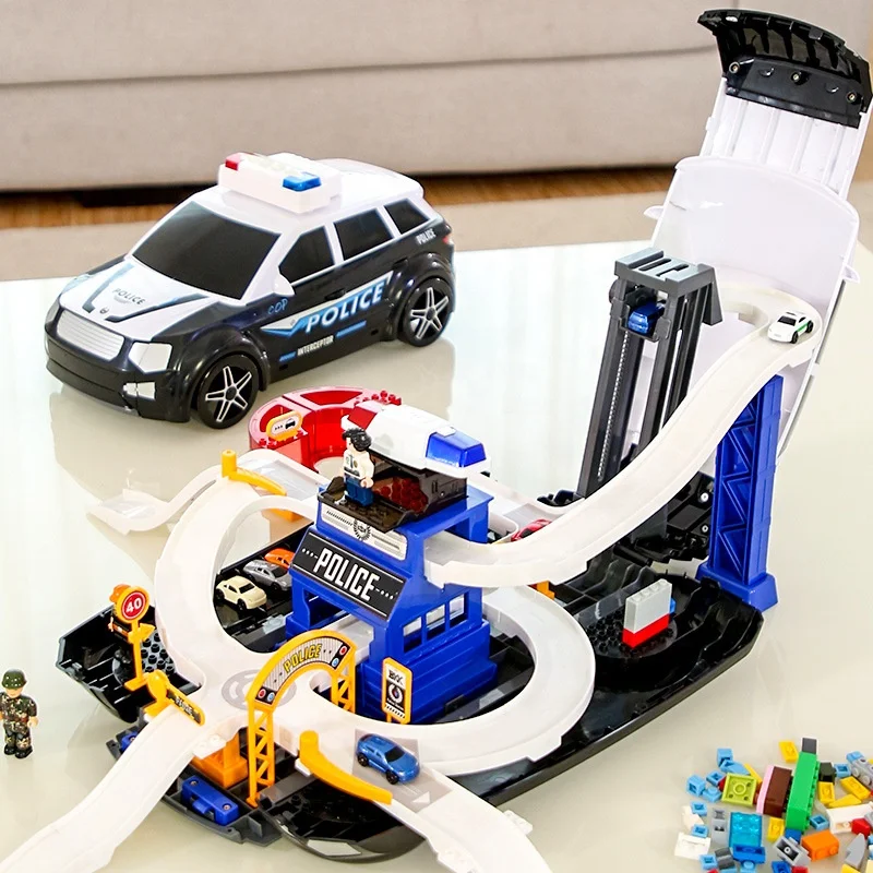  Слот автомобильный набор RC автомобиль электрический гоночный трек игровые автоматы для стоянки