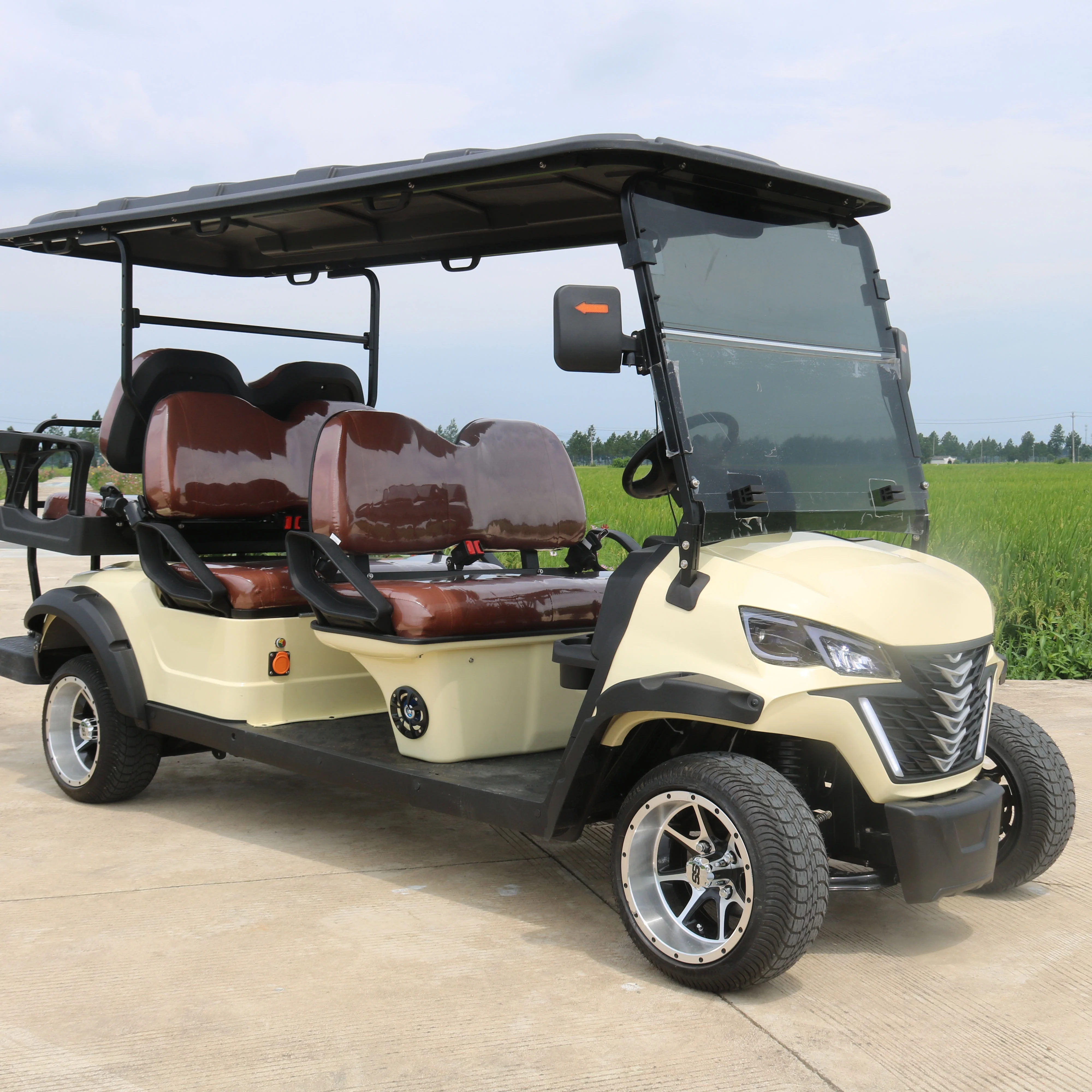 Wholesale Cheap Top Quality 48vgolf Carts Electric Durable Golf Cart 6 Seater For Sale