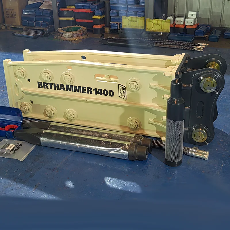 BRT1400 SB81 hydraulic hammer breaker 20 ton excavator use hydraulic rock hammer excavator drilling rock attachment