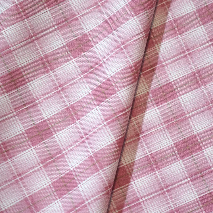 Hot Shape Soft Comfortable Apparel Material Clothing Polyester Fabric Shirt Types Skirt Material