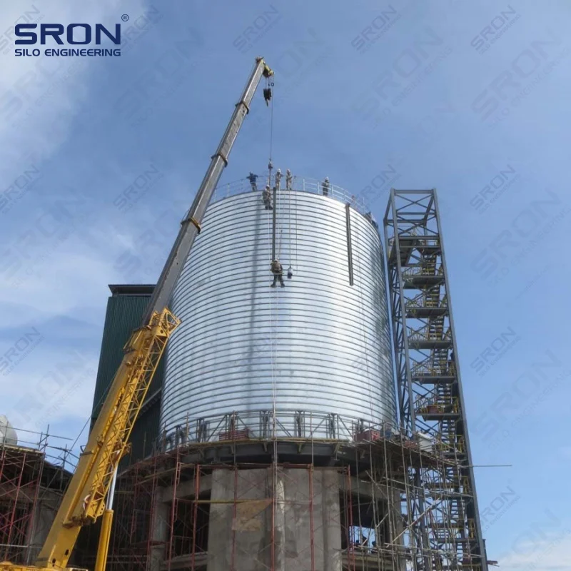 Cost-effective Cement Silo for Concrete Production and Storage