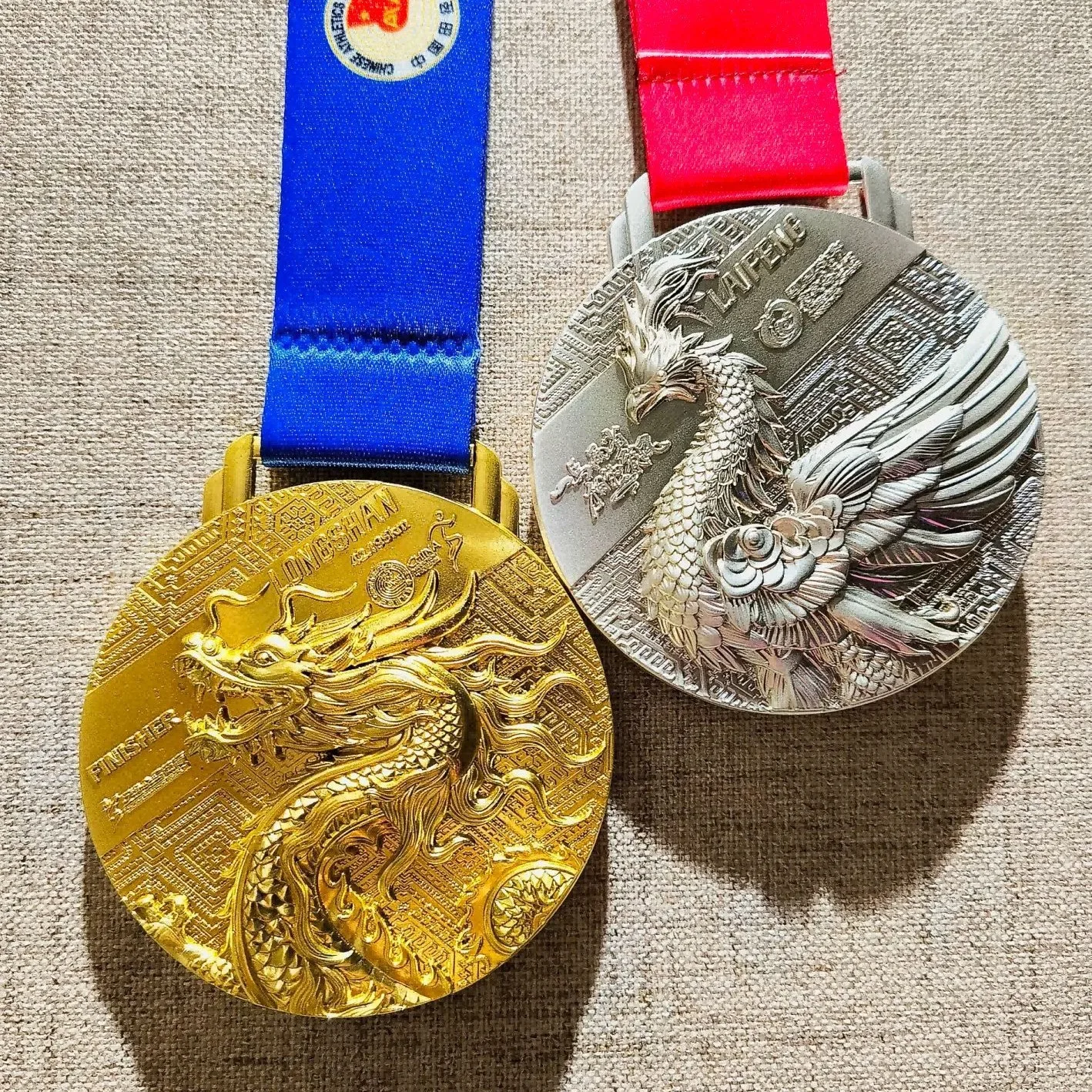 Custom Antique Imitation Commemorative Coin Enamel Pin UV  Printing Die Casting Technique