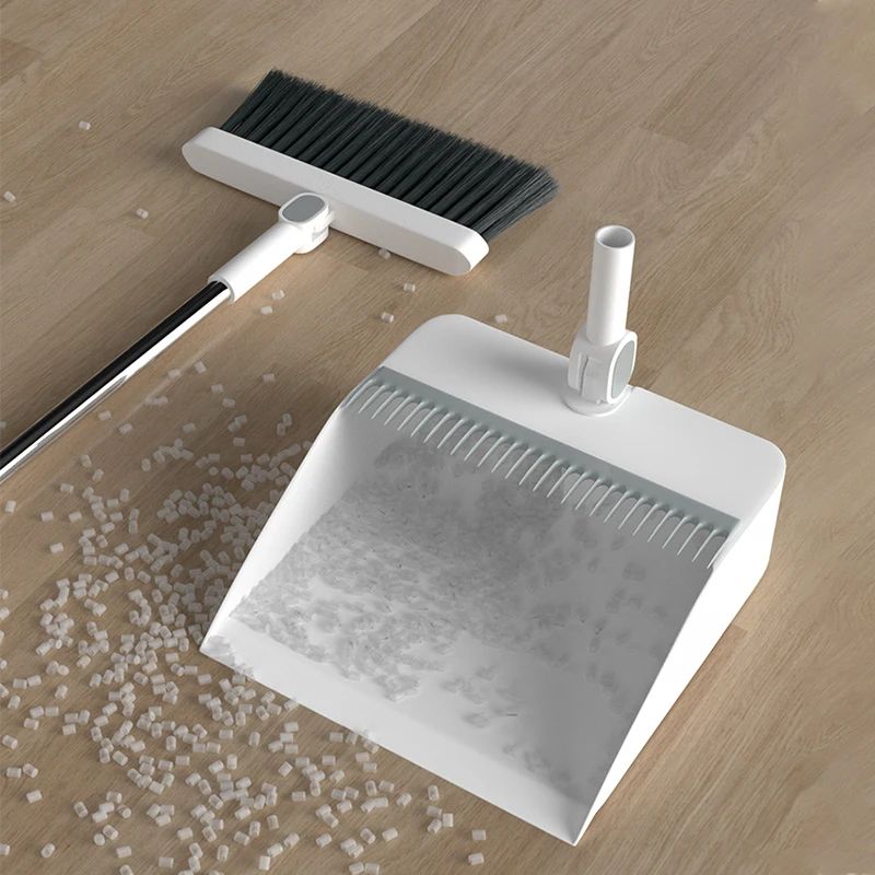 Hot Selling Cleaning Supplies Foldable Broom and Dustpan Set Plastic Brooms &