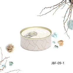 Retro Wholesale Canned Scented Candle Tin Can Ring-Pull Home Decoration Holiday Gift