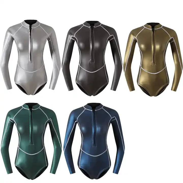 Factory Custom 2MM Smooth Skin Wetsuit Swimwear Bikini Yamamoto Neoprene Diving Suit Wetsuit Top Diving Surfing Wetsuit