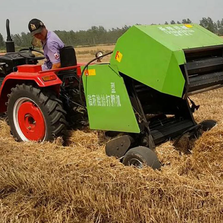 
factory price Cotton straw automatic baler making machine hay baling machine 