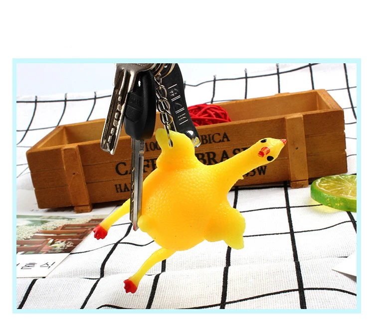 Surprise Squishy Toy Anti Stress Squeeze Toys Chicken&Eggs Laying Hens Funny Gadgets Novelty Autism Mood Relief Wholesale