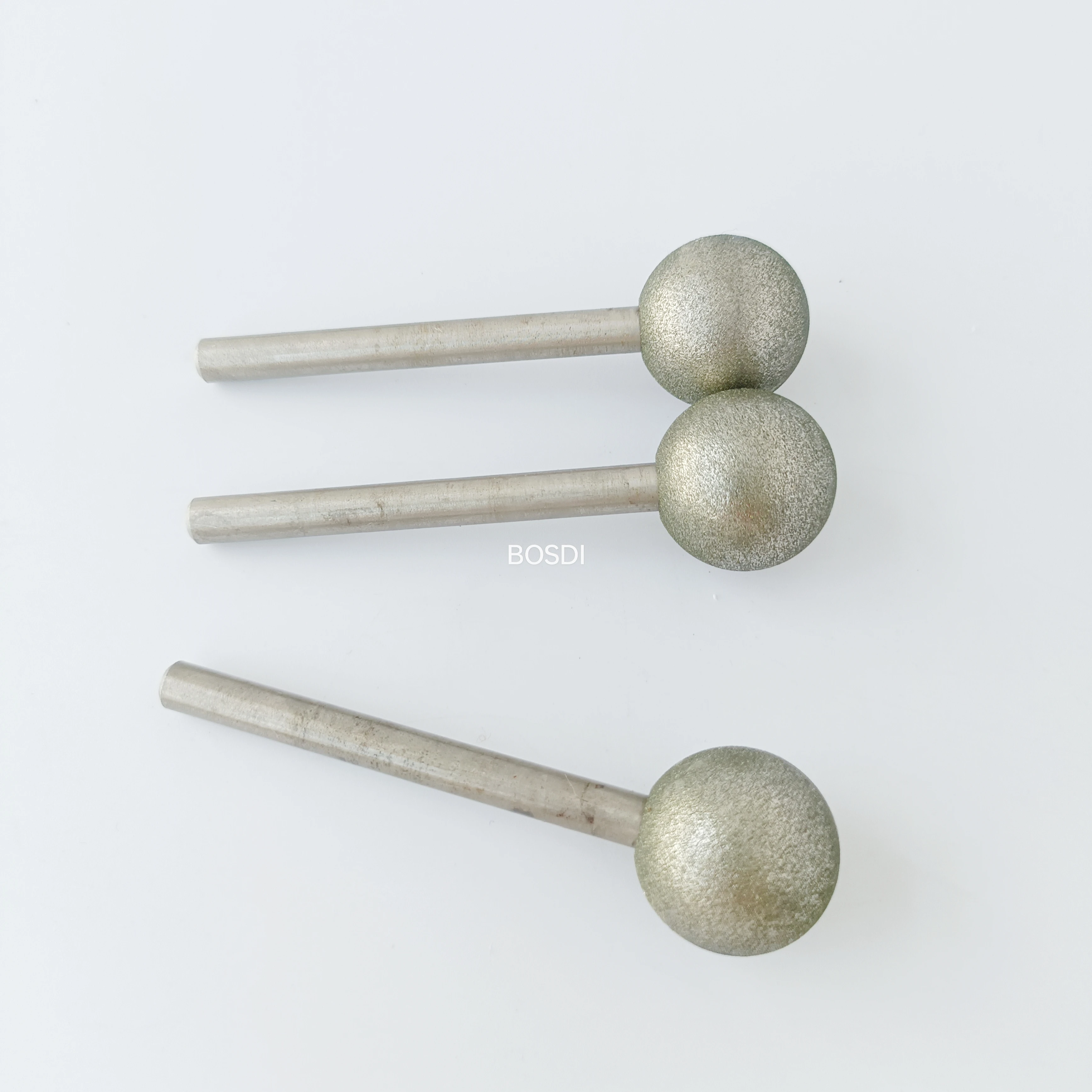 Diamond Coated 20mm Spherical Head Mounted Point Grinding Bit