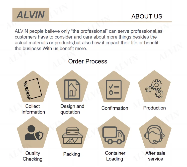 Alvin Custom Free Design Modern Solid Wood Modular Cabinet Design