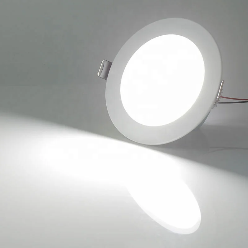 Ultra thin design 3W 6w 9w 12w 15w18w LED ceiling recessed slim round panel light