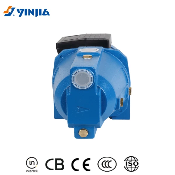 1HP JET100B Cast Iron AC Motor Self-Priming Jet Booster Water Pump For Garden Irrigation