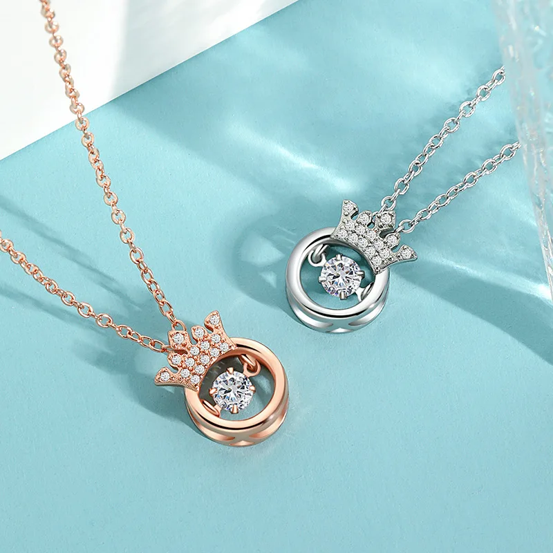 Symbol 8-character Peach Heart Sweater Chain New European and American Bowknot Love Necklace