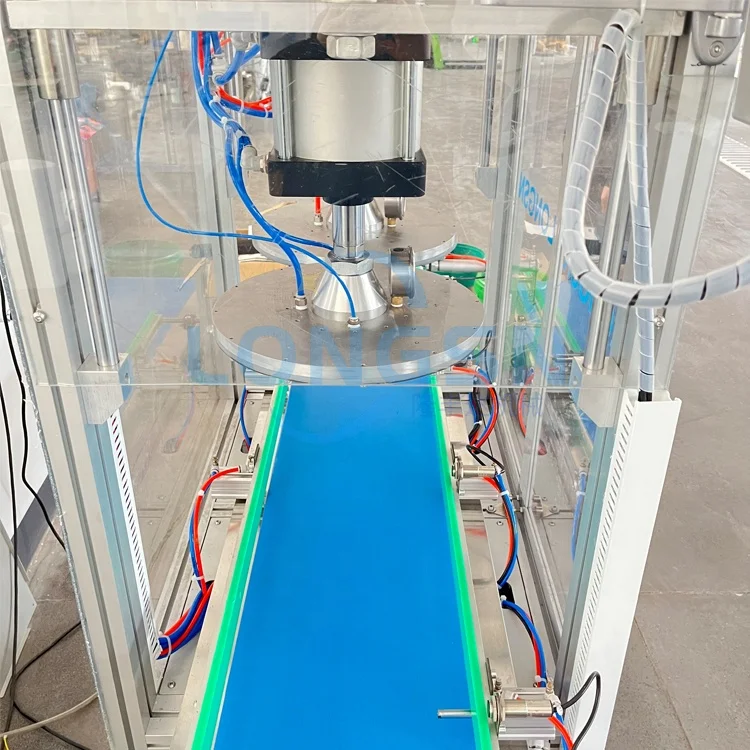 LONGSN automatic leak detector for empty bottle plastic bucket leak testing machine