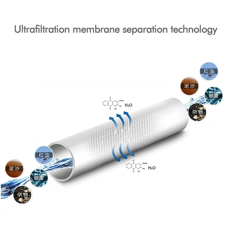 3000L/H Large flow UF water purifier with central stainless steel water filter