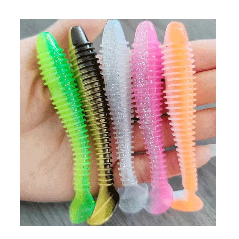 6.7g 9cm New large big game plastic Swimbait saltwater 12cm deep sea fish soft bait metal head fishing gear soft