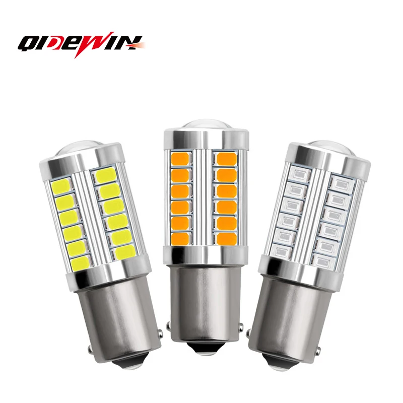 Factory Price 1156 1157 T20 T25 5630 33SMD Led Light Bulb For Car BAU15S BA15S 7440 Turn Signal Reverse Brake Backup Tail Light