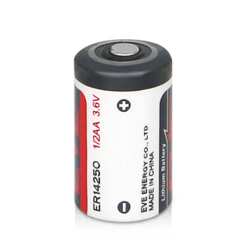 Battery for water meters ER LiSoCl2 primary lithium battery ER142500 1/2AA 3.6V 1200mAh