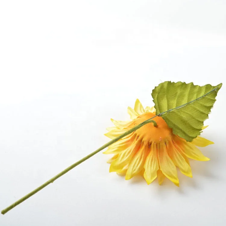 2019 best selling artificial sunflower paper flower for wall decoration