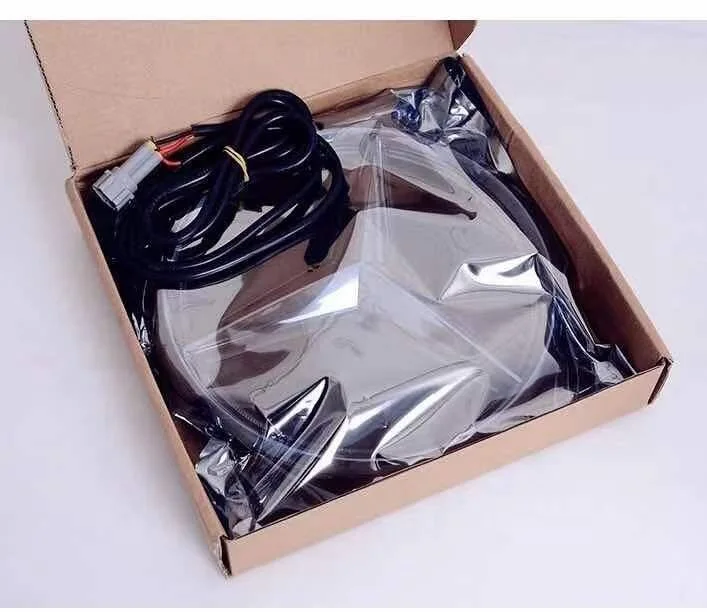 LED Luminous Auto Car Grill Logo Emblem Light used for mercedes benz logo Emblem W204 W205 C200L E260L A B C E GLK