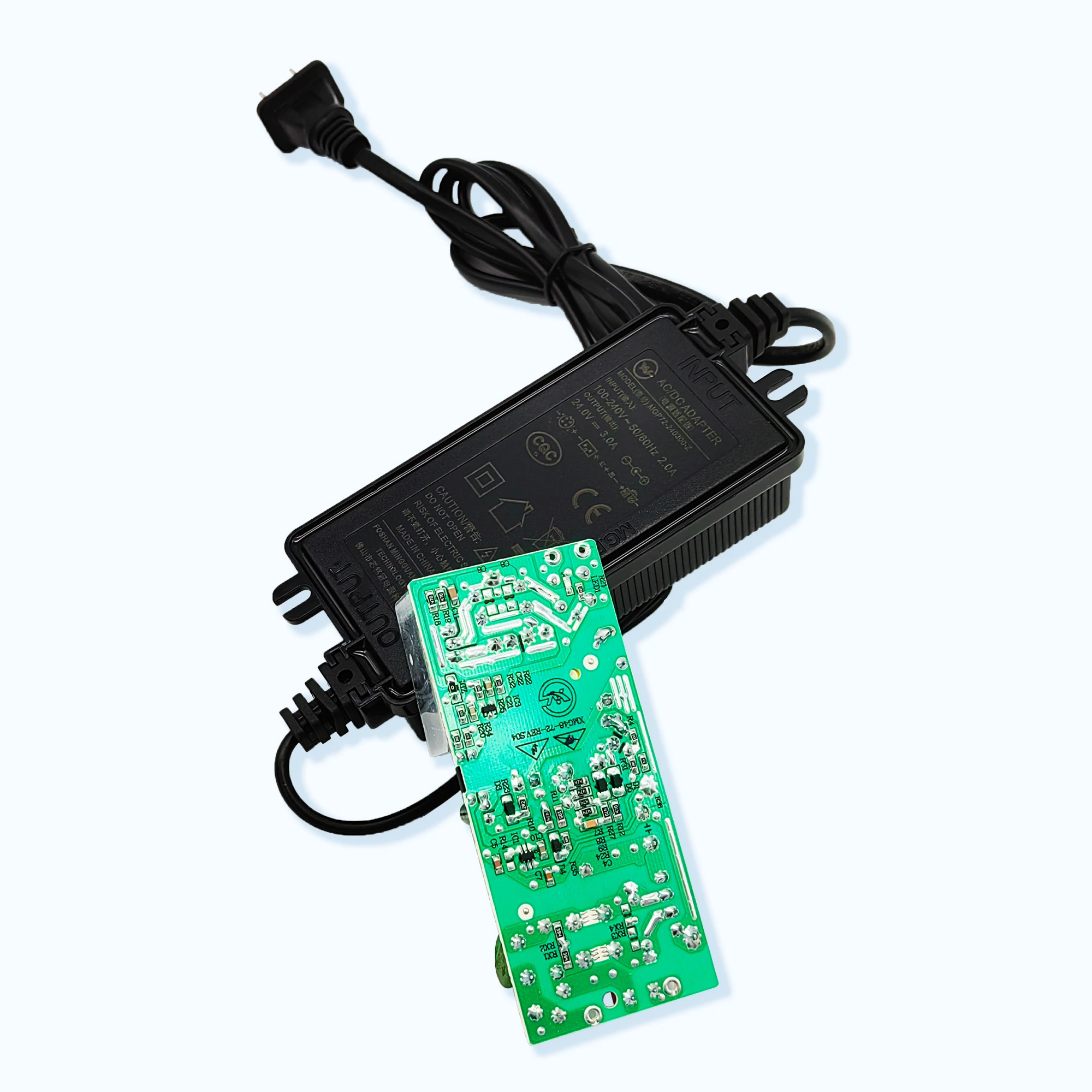 Manufacturer Customized 24V 3A Switching Power Supply DC Water Purifier Power Adapter US Standard Plugs