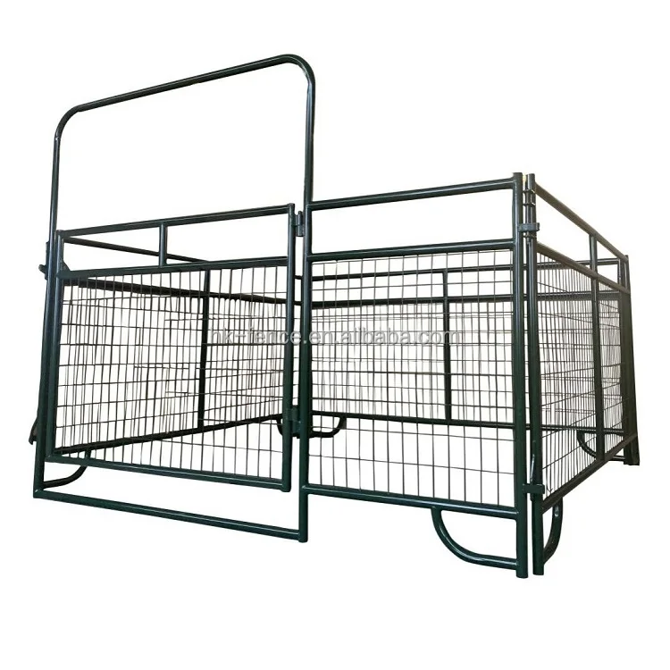 Ca US AU Farm Yard Corral/Heavy Duty Goat Sheep Fence & Gates/Portable Livestock  Equipment/Horse Round Pen Ranch Cattle Panels