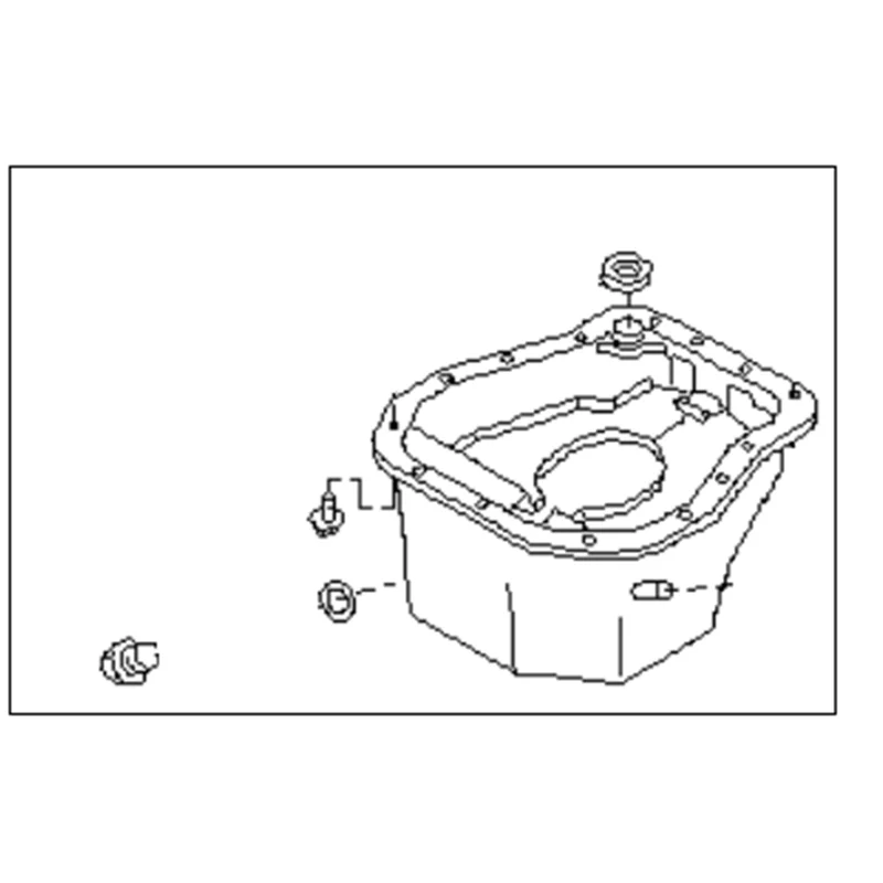 OEM 11109AA092 масляный поддон для SUBARU Forester Impreza WRX STI