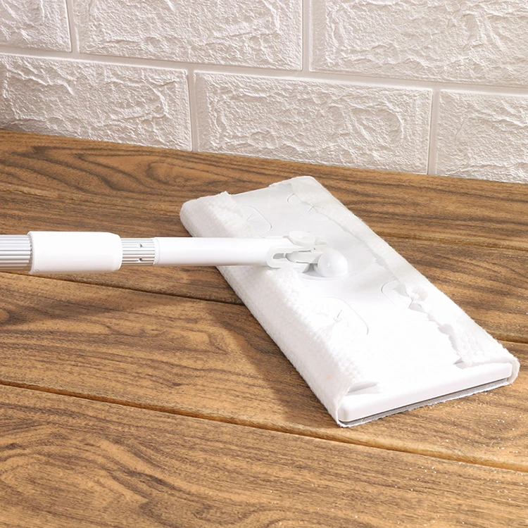 Wholesale disposable non-woven three-section telescopic rod electrostatic precipitator paper flat mop