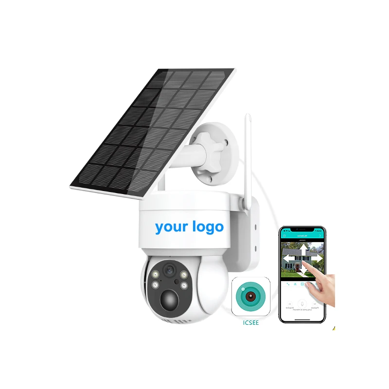 WiFi Wireless solar power camera 4G 3G sim Card Slot Outdoor Support 128 Memory Card ICSEE CCTV Security IP Camera