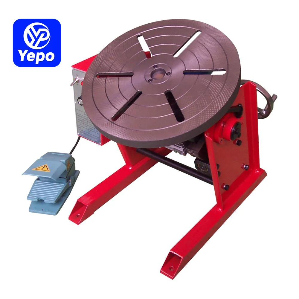 Heavy Duty Strong Hand Tools Rotary Positioner Rotary Table for Welding Automatic Rotating Welding Table for Welding
