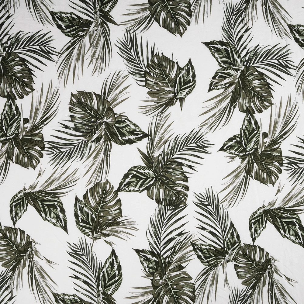 
Organic Linen Shirts Fabric Modal Fabric Custom Printed Satin Paisley Print Fabric 