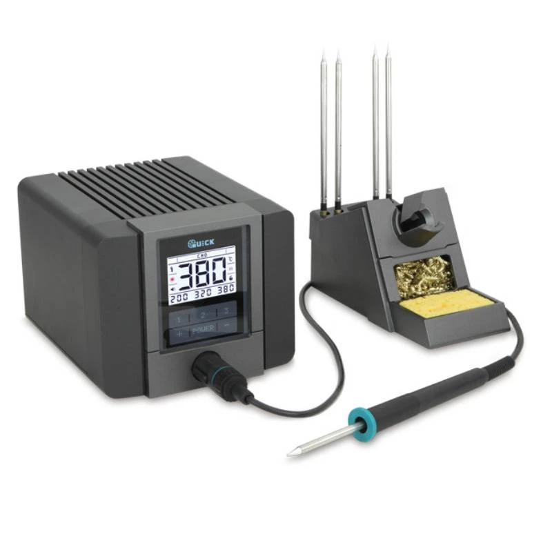 QUICK TS1200A 120 Вт умная бессвинценная паяльная станция подходит для материнской платы PCB BGA паяльная станция для ремонта