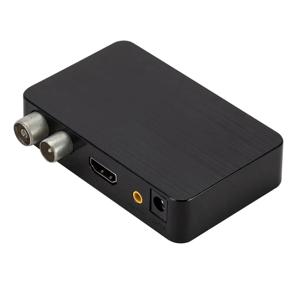  Телевизионный ресивер Mini K2 DVB-T / T2 высокого качества телевизионный черного цвета по заводской