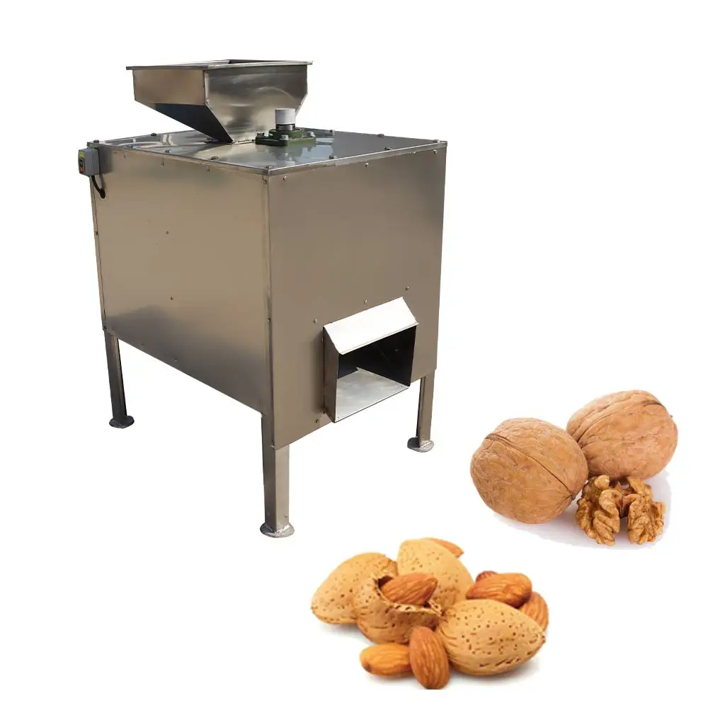 Top selling almond walnut hazelnut shelling machine nut cracking equipment nut sheller for sale