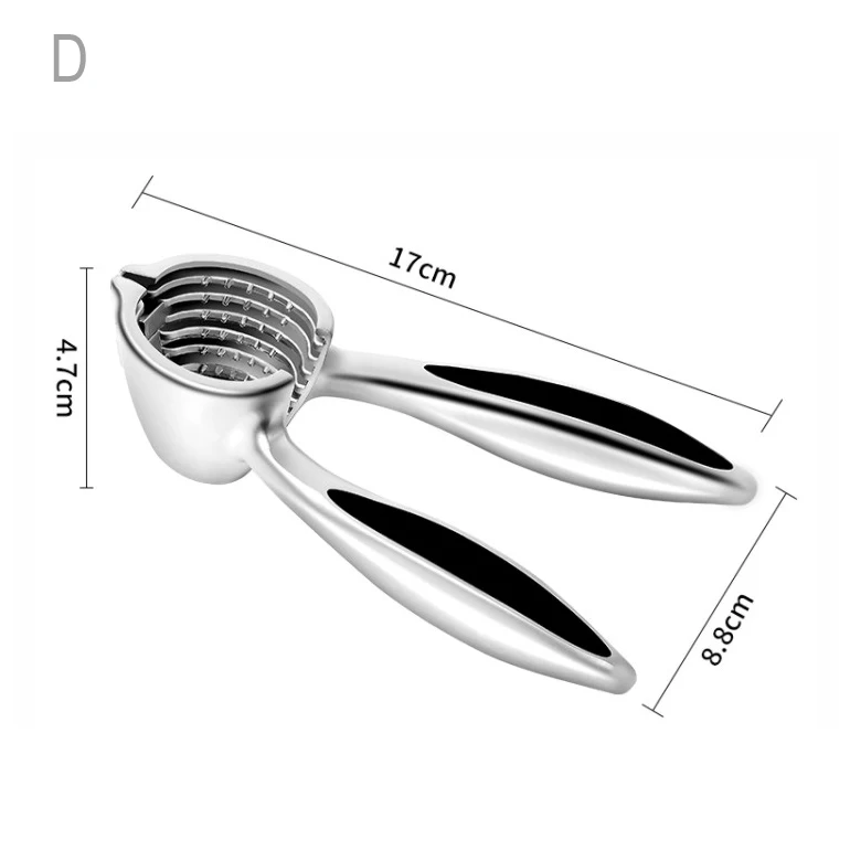 
New design kitchen accessories tools portable walnut tool stainless steel walnut clip vegetable garlic nutcracker 