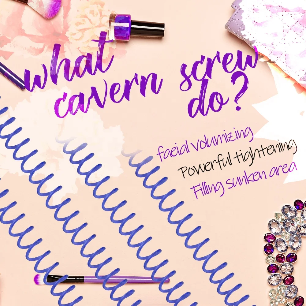 Korea Medical absorbable PDO Aphrodite Cavern Screw and Multi-Fill for Face Lifting Facial Rejuvenation Wrinkle Removal CE ISO