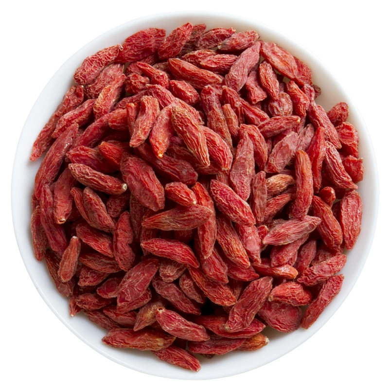 580 зерен/50 г сушеных красных ягод годжи Сыпучие здоровые продукты преимущества волчьих ZhongNing ягода