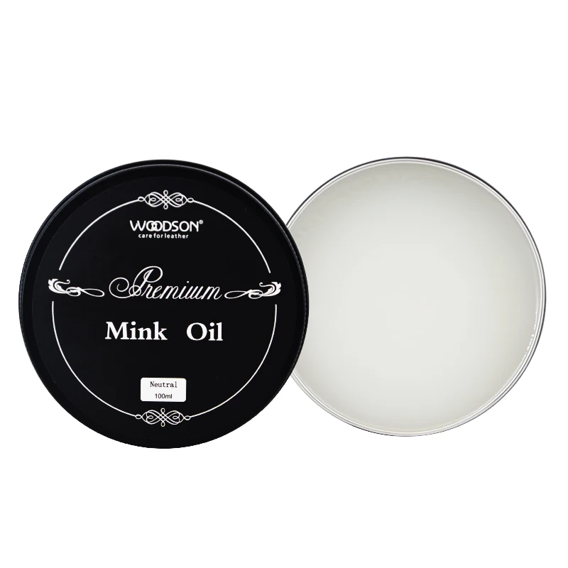 WOODSON Mink Oil Leather Balm Shoe Care Cleaner and Conditioner Cream Leather Oil For Leather