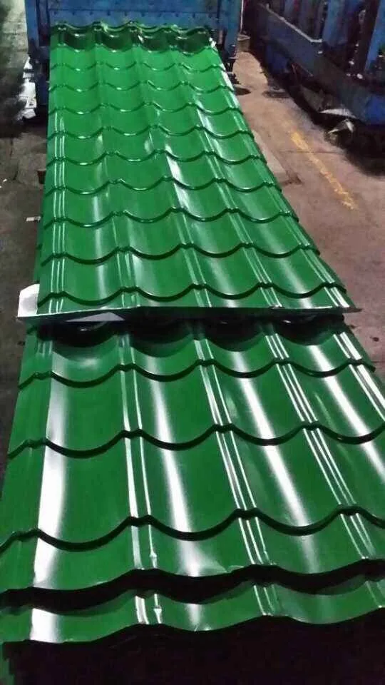 ASTM Standard Prepainted Corrugated Galvalume Steel Roofing Sheets Galvanized Aluminum Color Coating Processing Services