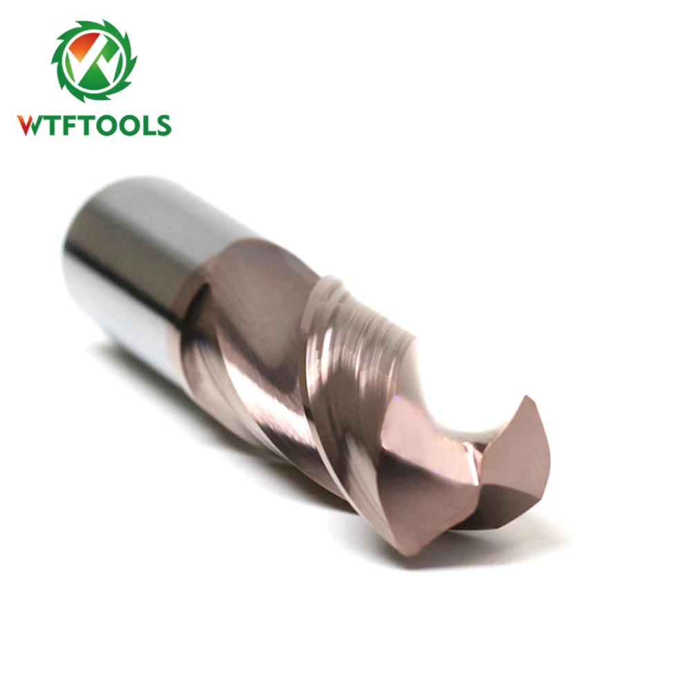 Сверла из карбида вольфрама WTFTOOLS 5 * D 10 мм для металла и стали без внутреннего отверстия охлаждающей жидкости